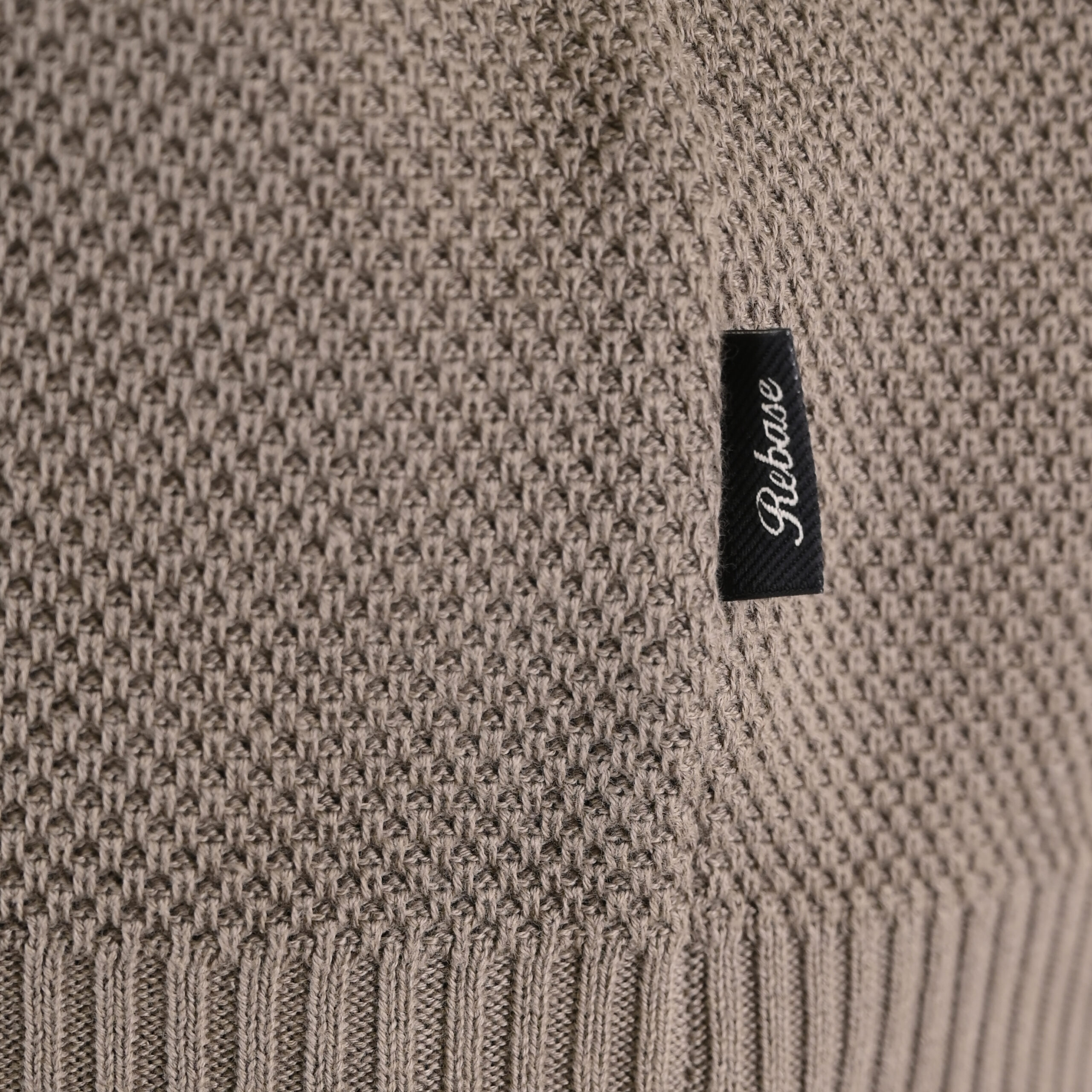 262RKNIT-8053 KNITS CREWNECK (SPECIAL KNITTING) FOG - Image 5