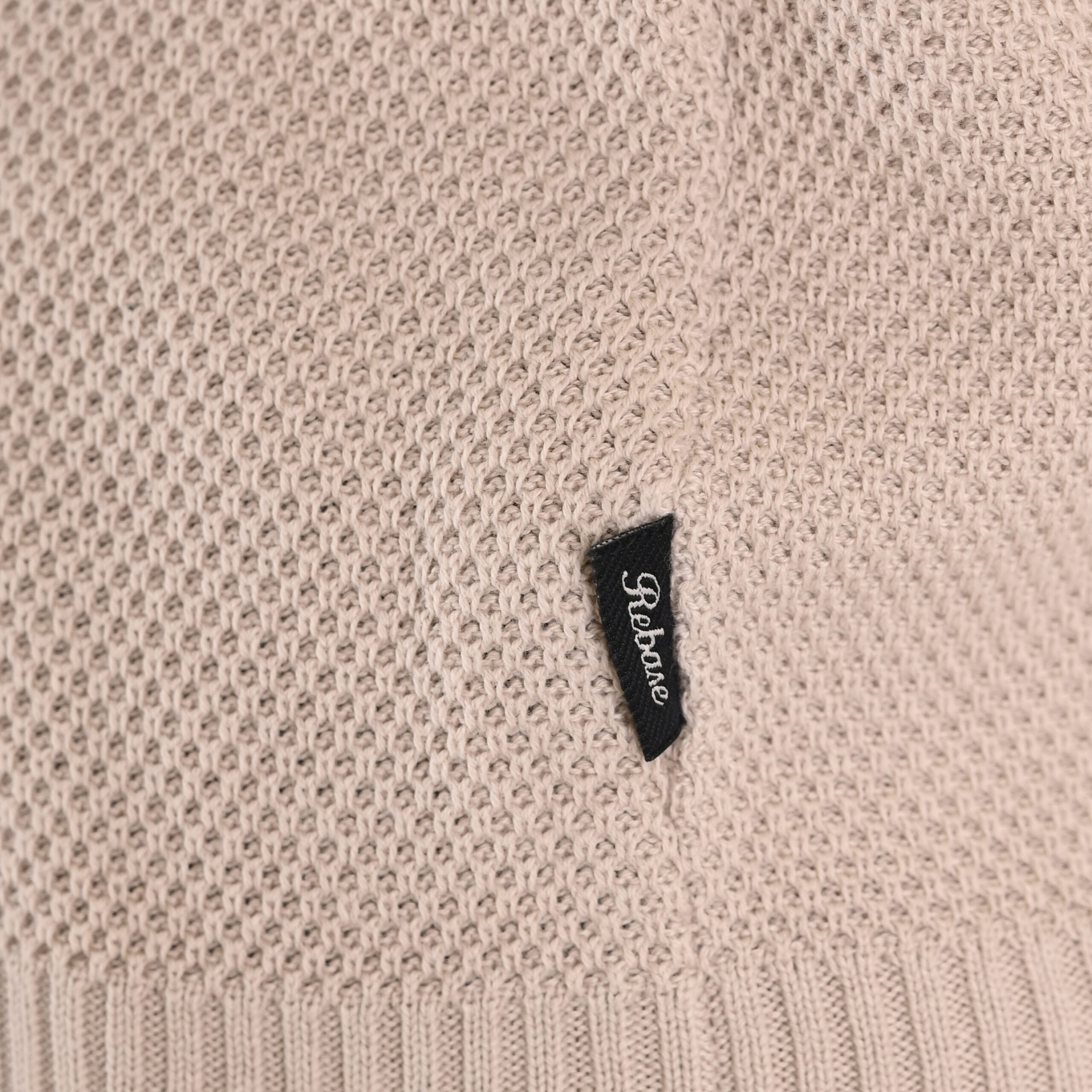 262RKNIT-8053 KNITS CREWNECK (SPECIAL KNITTING) ICE - Image 5