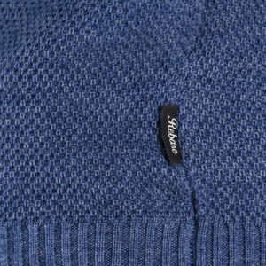 262RKNIT-8053 KNITS CREWNECK (SPECIAL KNITTING) INDIGO - Image 5