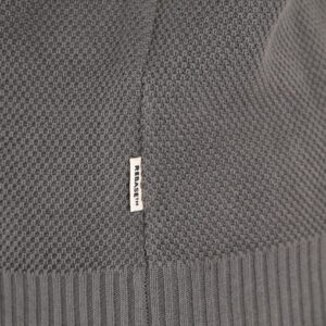 262RKNIT-8054 KNITS HALF-ZIP WITH STAND-UP COLLAR (SPECIAL KNITTING) AGAVE GREEN - Image 6