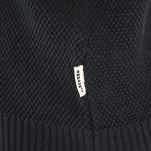 262RKNIT-8054 KNITS HALF-ZIP WITH STAND-UP COLLAR (SPECIAL KNITTING) DEEP FOREST - Image 6
