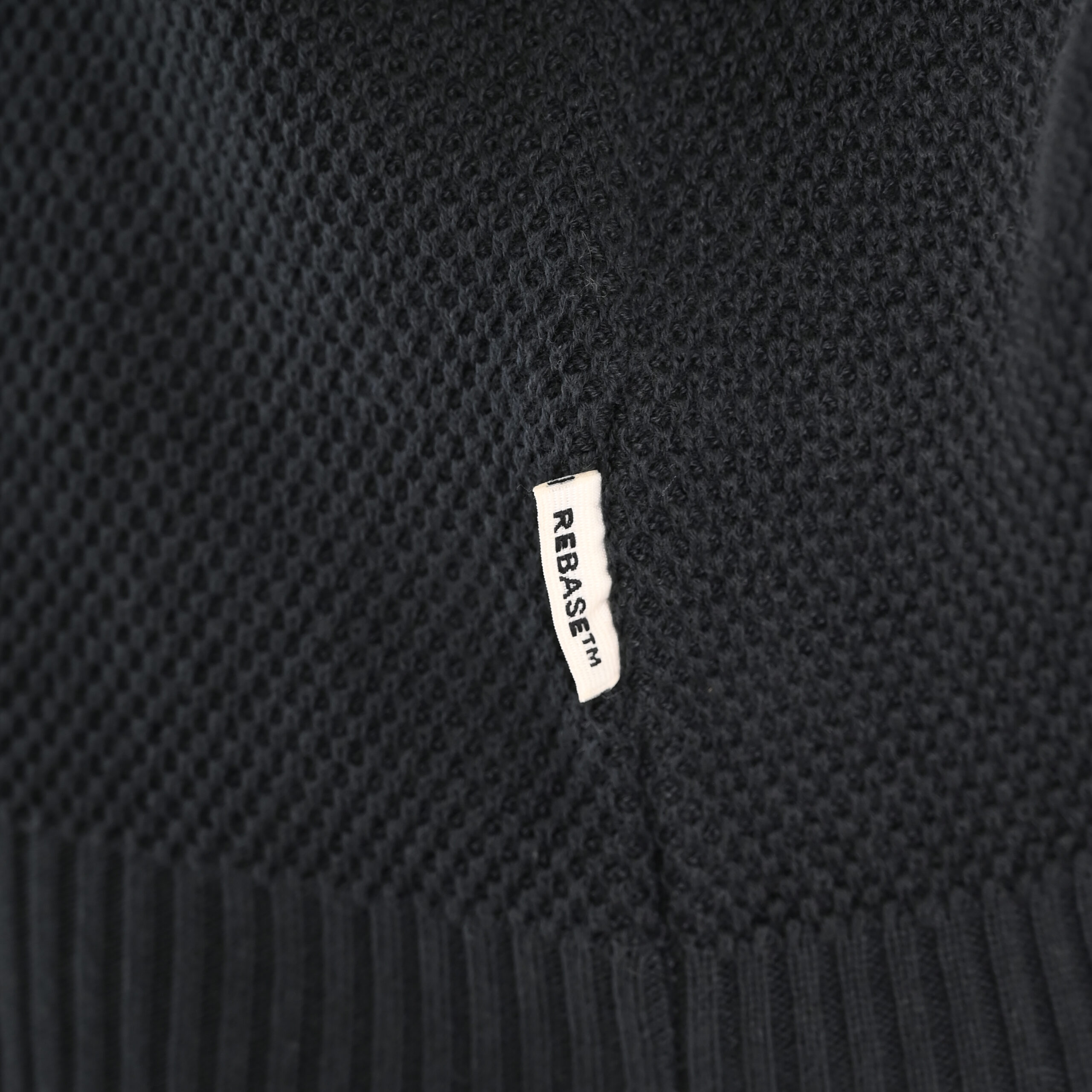 262RKNIT-8054 KNITS HALF-ZIP WITH STAND-UP COLLAR (SPECIAL KNITTING) DEEP FOREST - Image 6