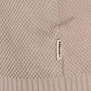 262RKNIT-8054 KNITS HALF-ZIP WITH STAND-UP COLLAR (SPECIAL KNITTING) ICE - Image 6