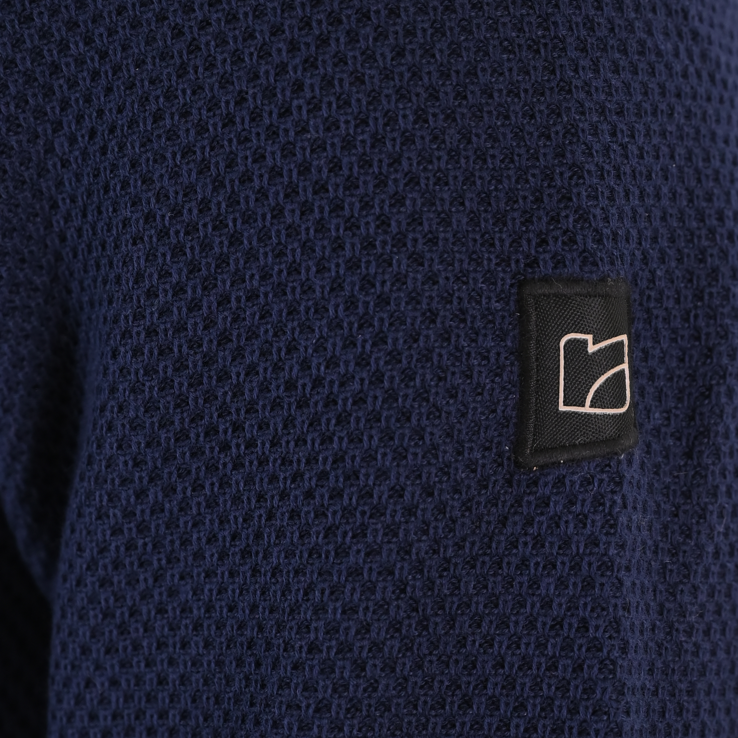 262RKNIT-8055 KNITS FULL-ZIP (SPECIAL KNITTING) BLUE MARINE - Image 5