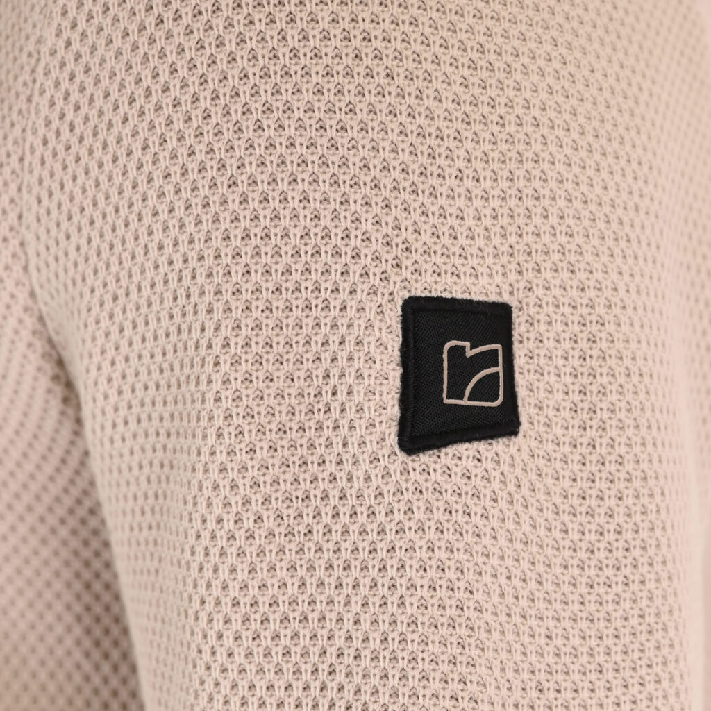 262RKNIT-8055 KNITS FULL-ZIP (SPECIAL KNITTING) ICE