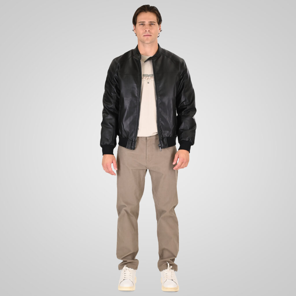 262RLJK-2098 JACKETS BOMBER BLACK