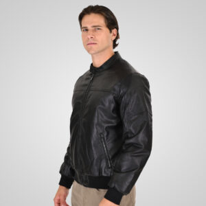 262RLJK-2098 JACKETS BOMBER BLACK - Image 3