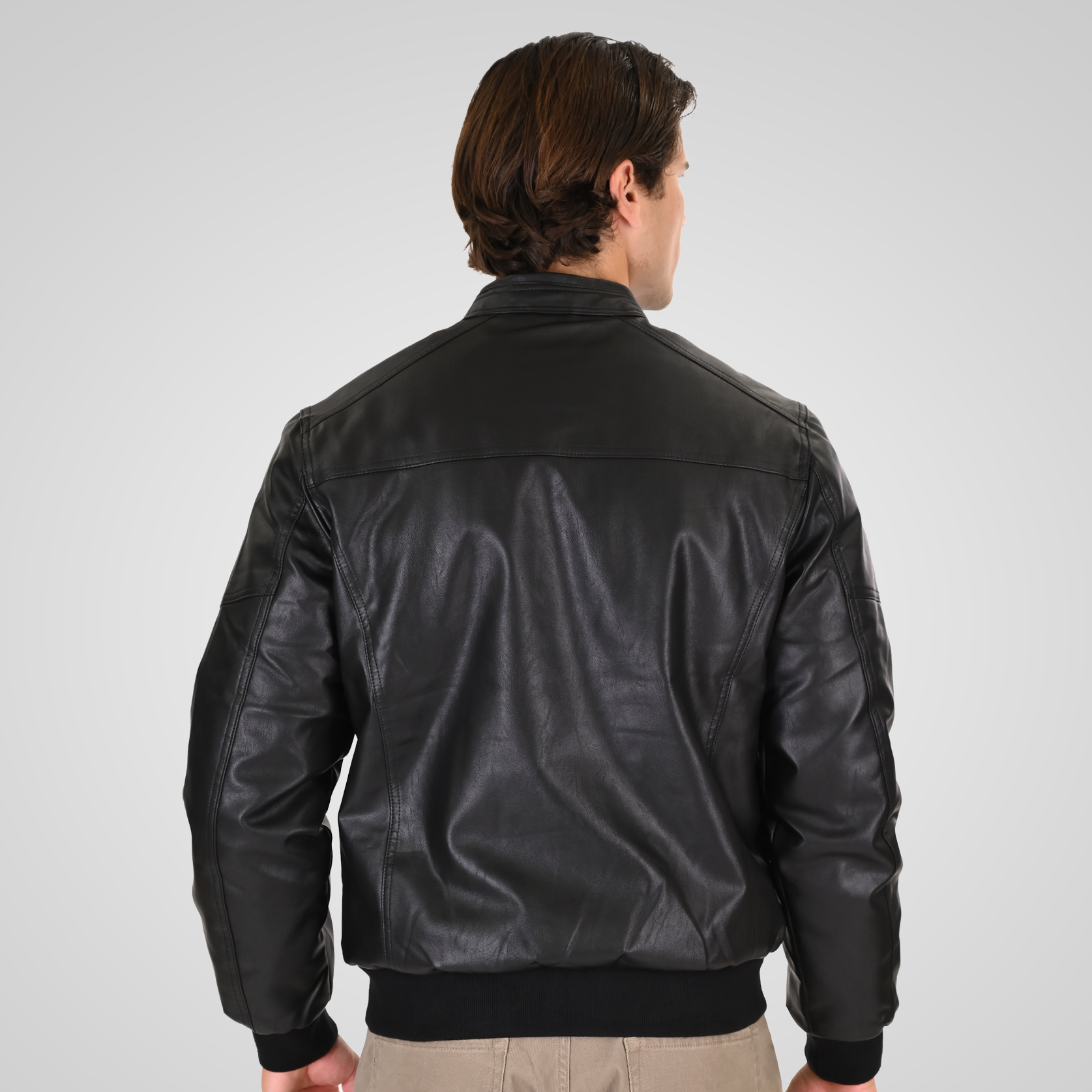 262RLJK-2098 JACKETS BOMBER BLACK - Image 4