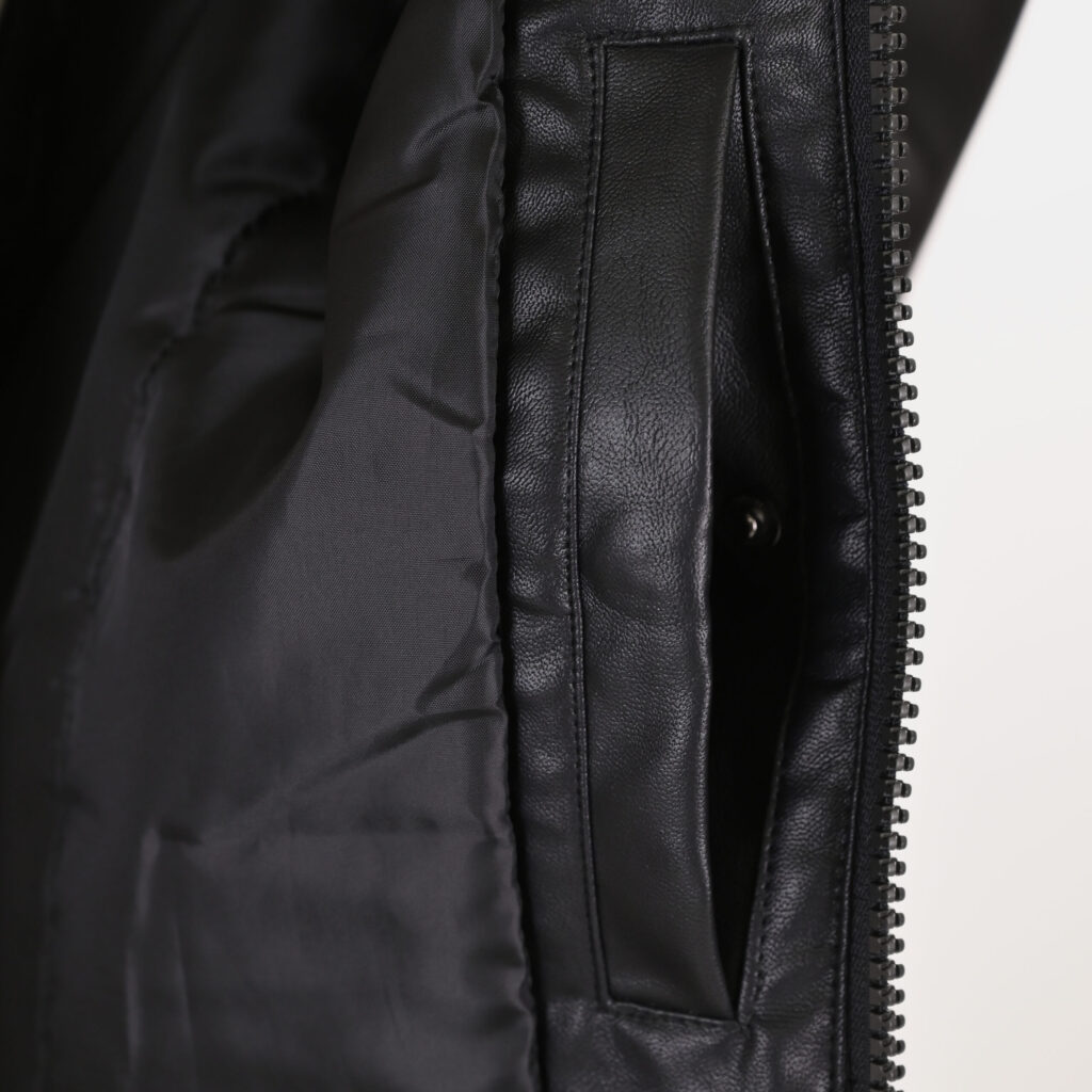 262RLJK-2099 JACKETS WITH COLLAR BLACK