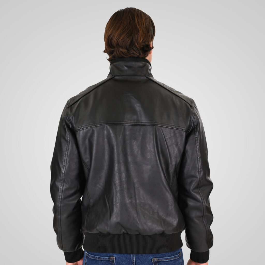 262RLJK-2127 BOMBER JACKETS BLACK