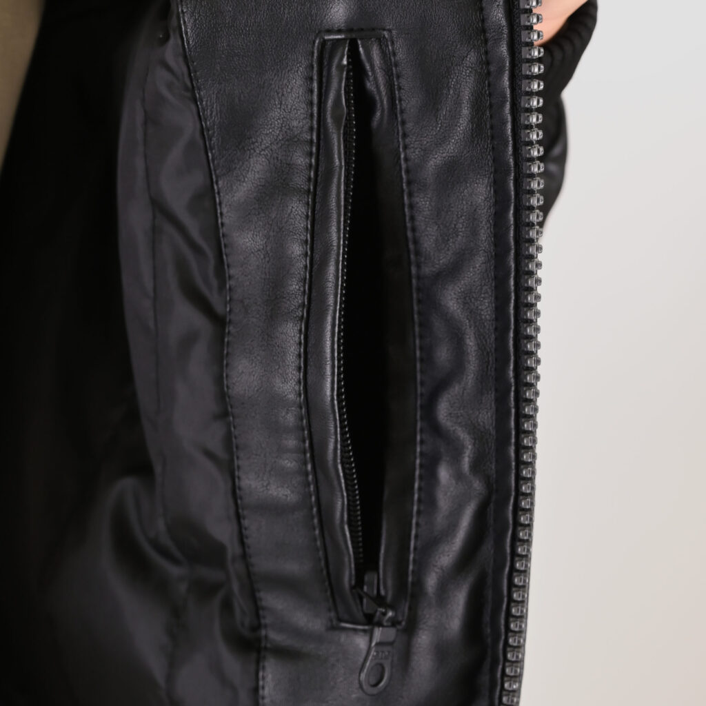 262RLJK-2127 BOMBER JACKETS BLACK