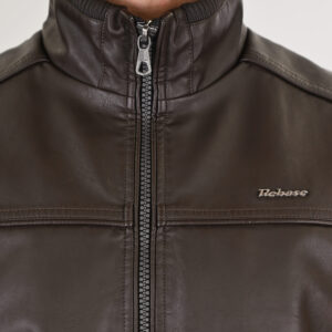 262RLJK-2127 BOMBER JACKETS DARK CHOCOLATE - Image 5