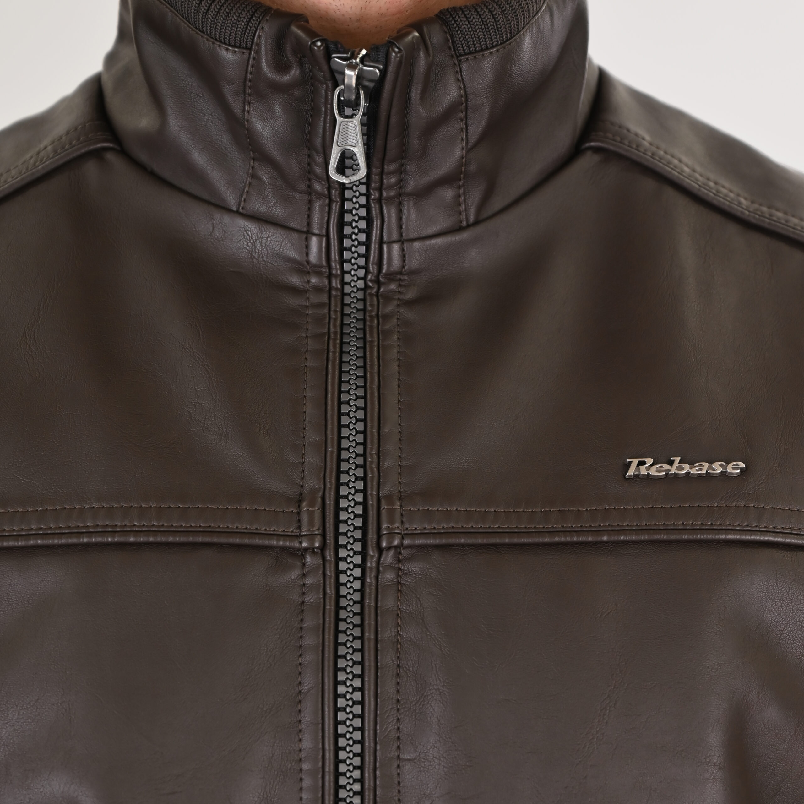 262RLJK-2127 BOMBER JACKETS DARK CHOCOLATE - Image 5