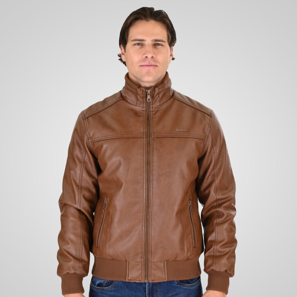262RLJK-2127 BOMBER JACKETS TABAC