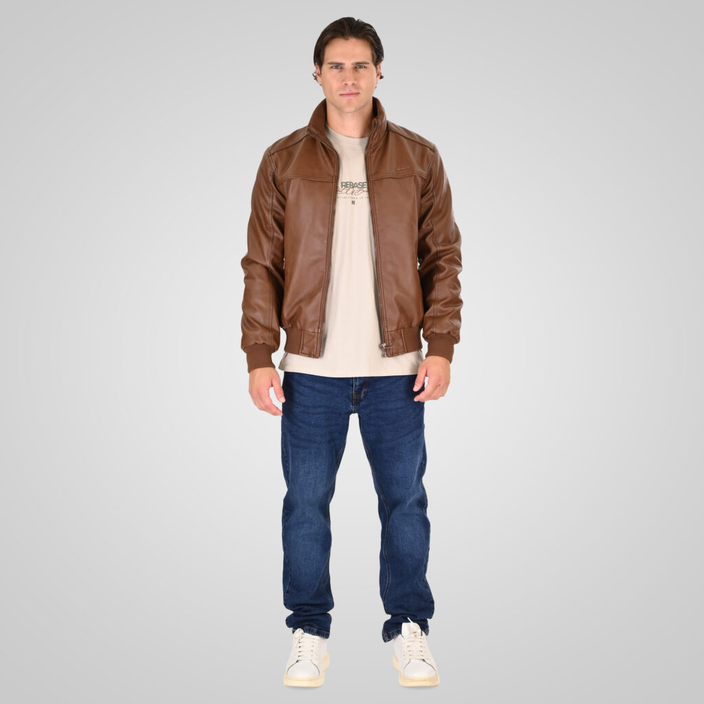 262RLJK-2127 BOMBER JACKETS TABAC