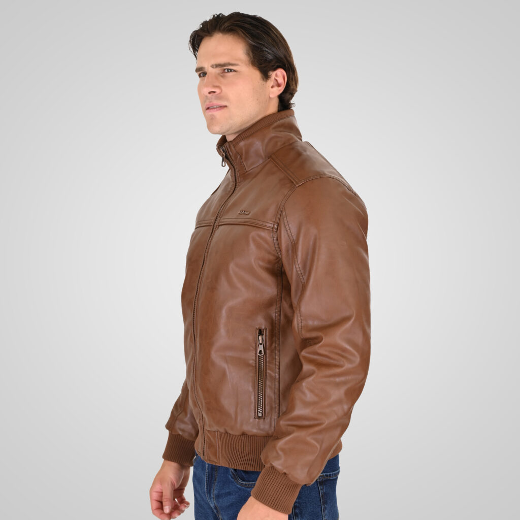 262RLJK-2127 BOMBER JACKETS TABAC