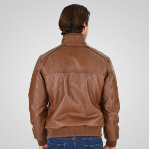 262RLJK-2127 BOMBER JACKETS TABAC - Image 4