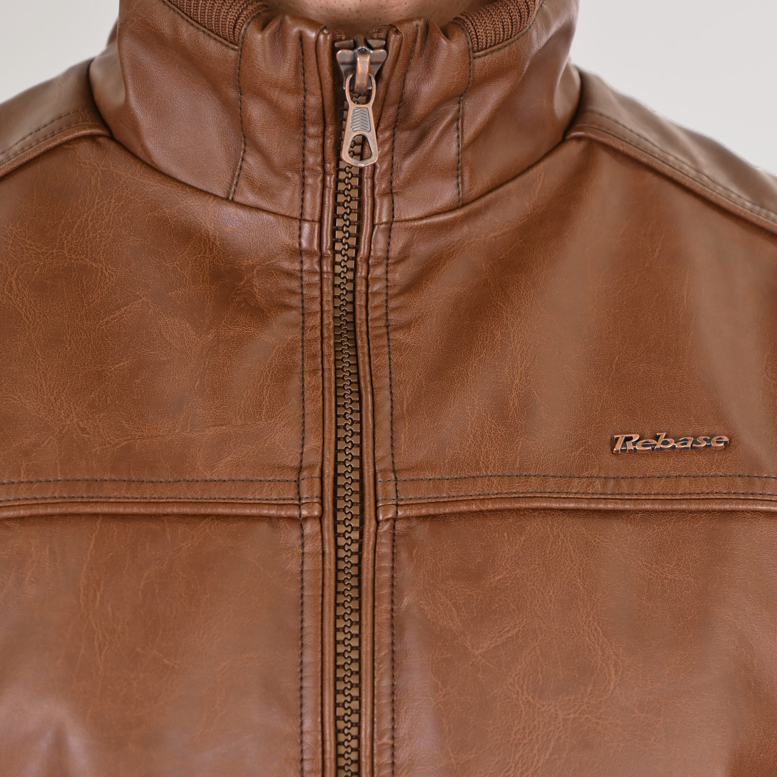 262RLJK-2127 BOMBER JACKETS TABAC - Image 5