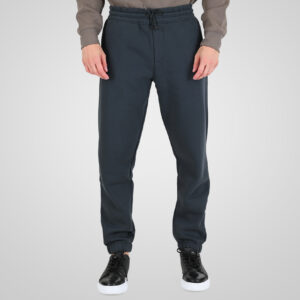 262RPAN-6045 JOGGER PANTS WITH ELASTIC WAISTBAND. HEM AND HIGH DENSITY PRINT (BRUSHED FLEECE) ANTHRACITE