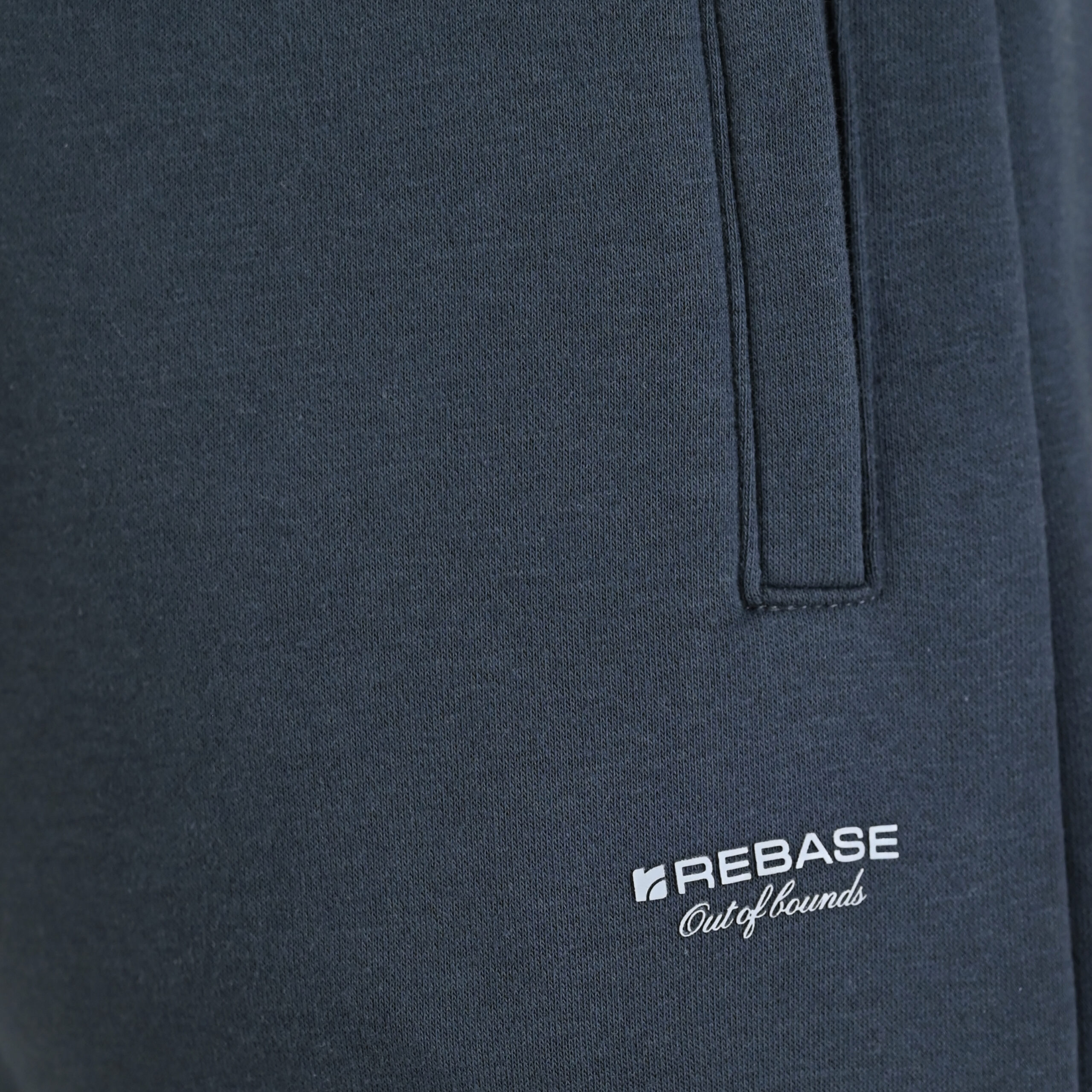 262RPAN-6045 JOGGER PANTS WITH ELASTIC WAISTBAND. HEM AND HIGH DENSITY PRINT (BRUSHED FLEECE) ANTHRACITE - Image 5