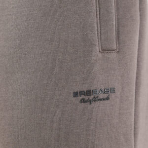 262RPAN-6045 JOGGER PANTS WITH ELASTIC WAISTBAND. HEM AND HIGH DENSITY PRINT (BRUSHED FLEECE) TAUPE - Image 5