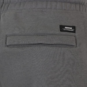 262RPAN-6046 JOGGER PANTS WITH ELASTIC WAISTBAND. HEM. HIGH DENSITY PRINT AND ZIPPERED POCKETS (BRUSHED FLEECE) CLOUDY GREY - Image 6