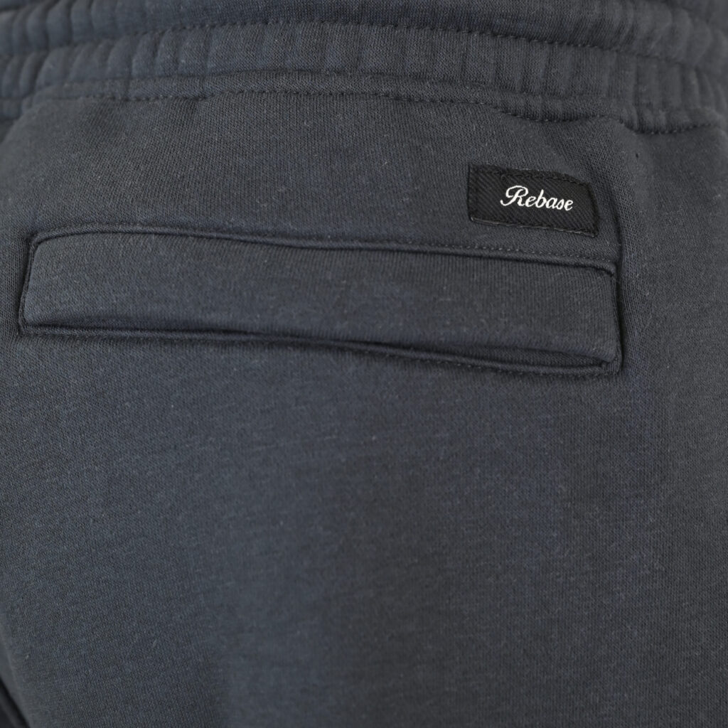 262RPAN-6047 JOGGER PANTS WITH ELASTIC WAISTBAND AND HEM. AND CARGO POCKETS (RELAXED FIT) (BRUSHED FLEECE) ANTHRACITE