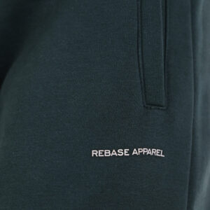 262RPAN-6048 JOGGER PANTS WITH ELASTIC WAISTBAND AND HIGH DENSITY PRINT (RELAXED FIT) (BRUSHED FLEECE) FOREST GREEN - Image 5