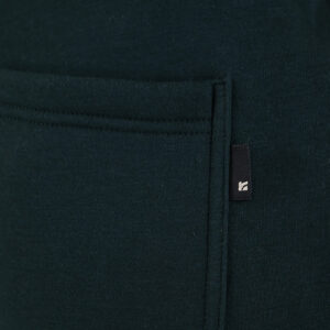 262RPAN-6048 JOGGER PANTS WITH ELASTIC WAISTBAND AND HIGH DENSITY PRINT (RELAXED FIT) (BRUSHED FLEECE) FOREST GREEN - Image 6