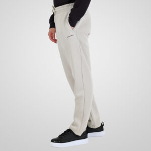262RPAN-6048 JOGGER PANTS WITH ELASTIC WAISTBAND AND HIGH DENSITY PRINT (RELAXED FIT) (BRUSHED FLEECE) ICE - Image 3