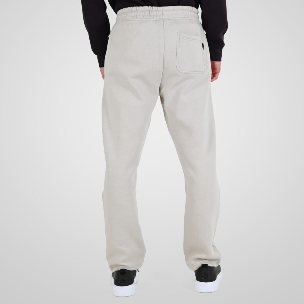 262RPAN-6048 JOGGER PANTS WITH ELASTIC WAISTBAND AND HIGH DENSITY PRINT (RELAXED FIT) (BRUSHED FLEECE) ICE