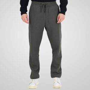 262RPAN-6048 JOGGER PANTS WITH ELASTIC WAISTBAND AND HIGH DENSITY PRINT (RELAXED FIT) (BRUSHED FLEECE) KHAKI
