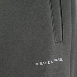 262RPAN-6048 JOGGER PANTS WITH ELASTIC WAISTBAND AND HIGH DENSITY PRINT (RELAXED FIT) (BRUSHED FLEECE) KHAKI - Image 5