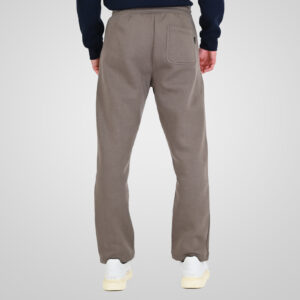 262RPAN-6048 JOGGER PANTS WITH ELASTIC WAISTBAND AND HIGH DENSITY PRINT (RELAXED FIT) (BRUSHED FLEECE) TAUPE - Image 4