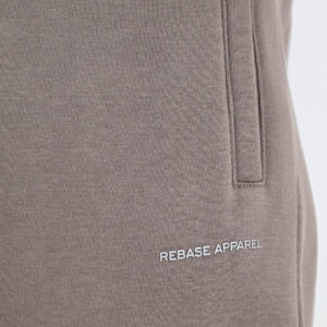 262RPAN-6048 JOGGER PANTS WITH ELASTIC WAISTBAND AND HIGH DENSITY PRINT (RELAXED FIT) (BRUSHED FLEECE) TAUPE - Image 5