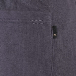 262RPAN-6049 JOGGER PANTS WITH ELASTIC WAISTBAND. HEM AND DENSE EMBROIDERY (TERRY FLEECE) ANTHRACITE - Image 5