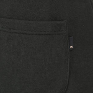 262RPAN-6049 JOGGER PANTS WITH ELASTIC WAISTBAND. HEM AND DENSE EMBROIDERY (TERRY FLEECE) DEEP FOREST - Image 6
