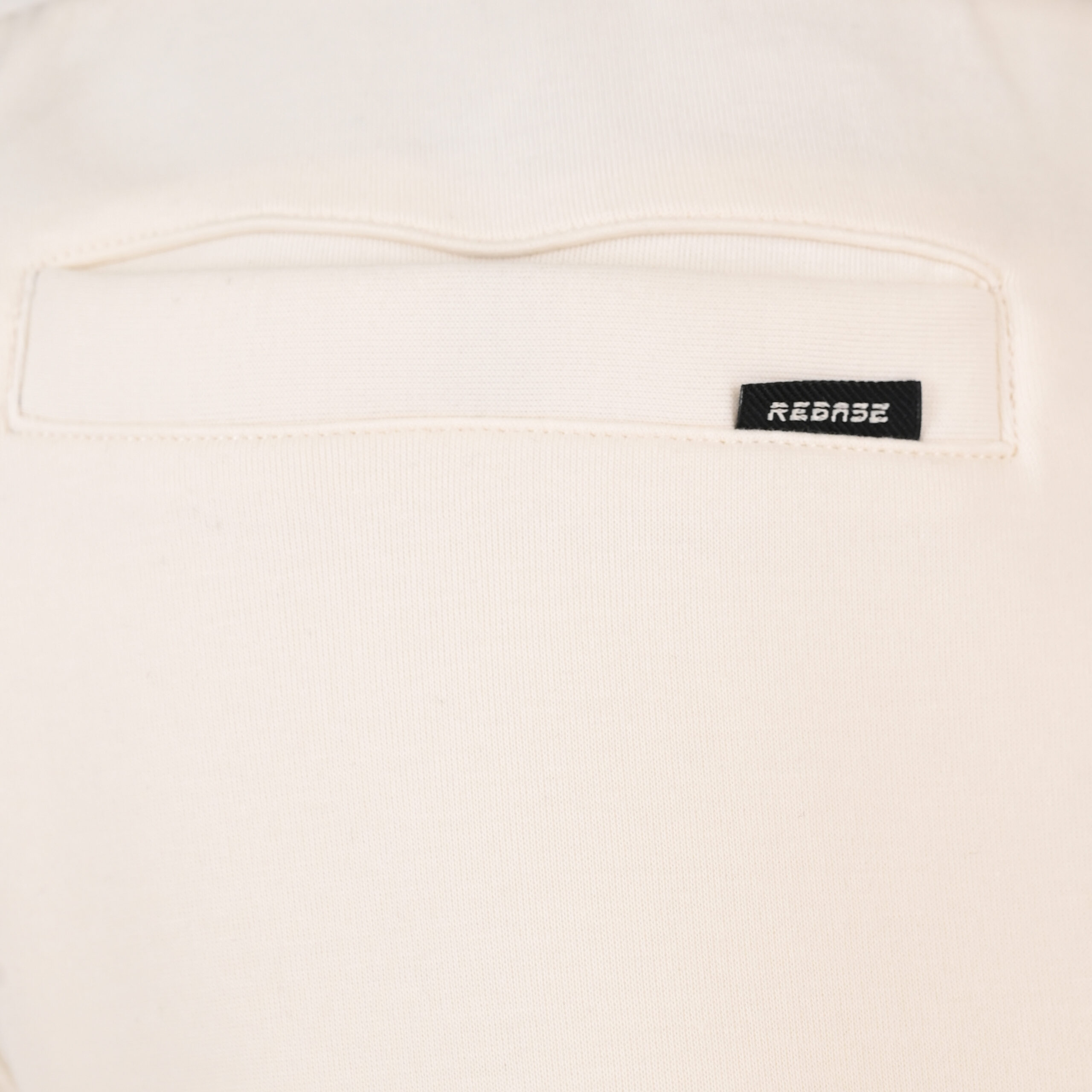 262RPAN-6050 JOGGER PANTS WITH ELASTIC WAISTBAND AND HEM (INTERLOCK) POLAR WHITE - Image 6