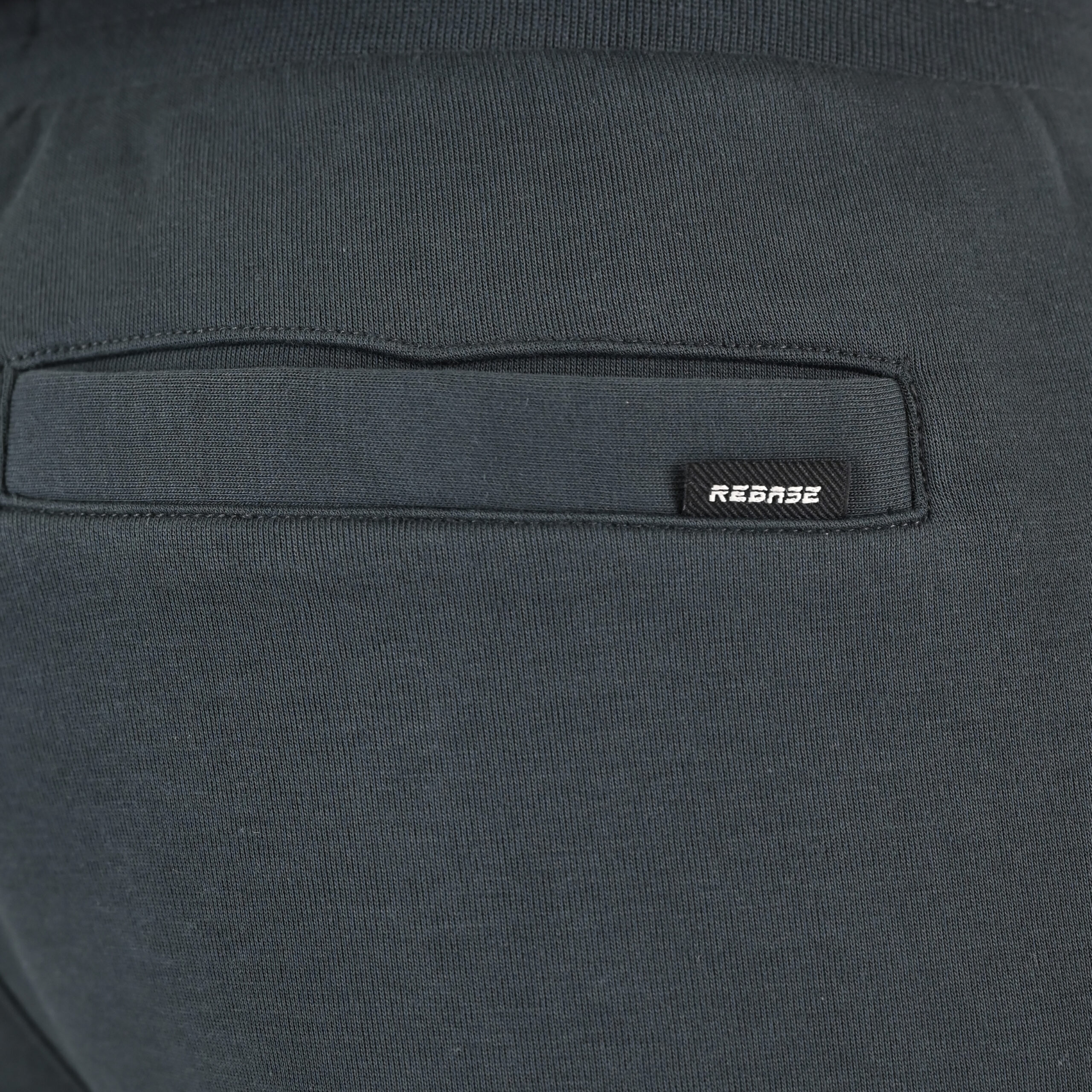 262RPAN-6050 JOGGER PANTS WITH ELASTIC WAISTBAND AND HEM (INTERLOCK) SHADOW BLUE - Image 5