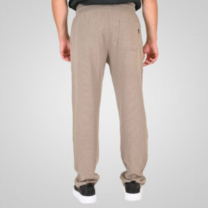 262RPAN-6051 JOGGER PANTS WITH ELASTIC WAISTBAND (WAFFLE) LT TAUPE - Image 4