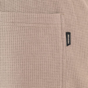 262RPAN-6051 JOGGER PANTS WITH ELASTIC WAISTBAND (WAFFLE) LT TAUPE - Image 5