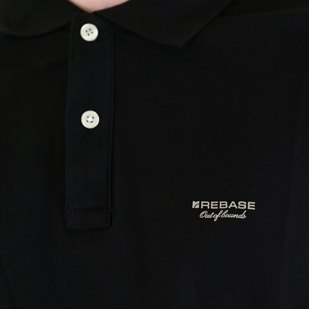 262RPS-3091 POLO PIQUE BLACK