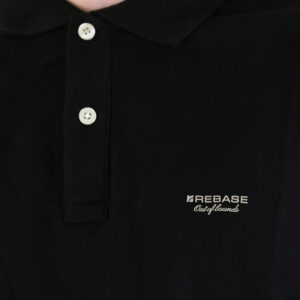 262RPS-3091 POLO PIQUE BLACK - Image 5