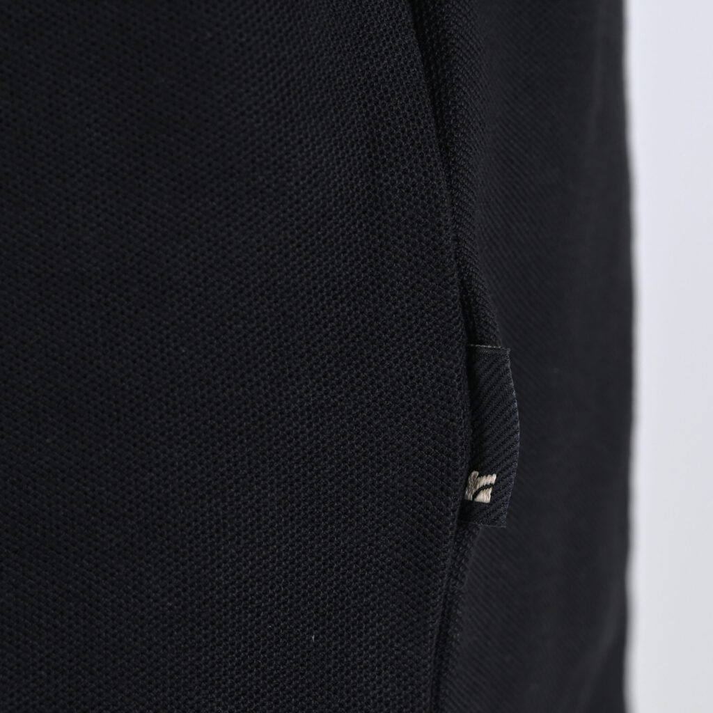 262RPS-3091 POLO PIQUE BLACK