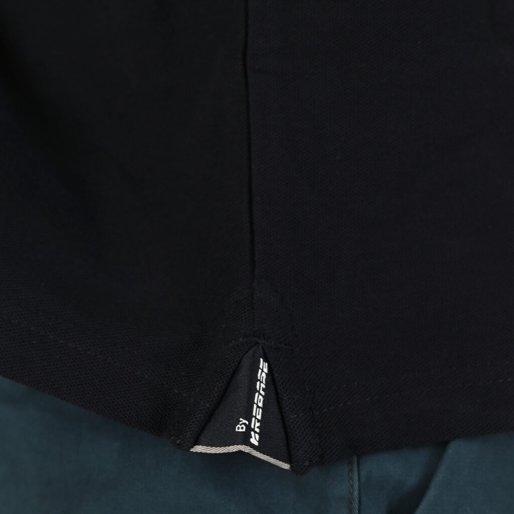 262RPS-3091 POLO PIQUE BLACK