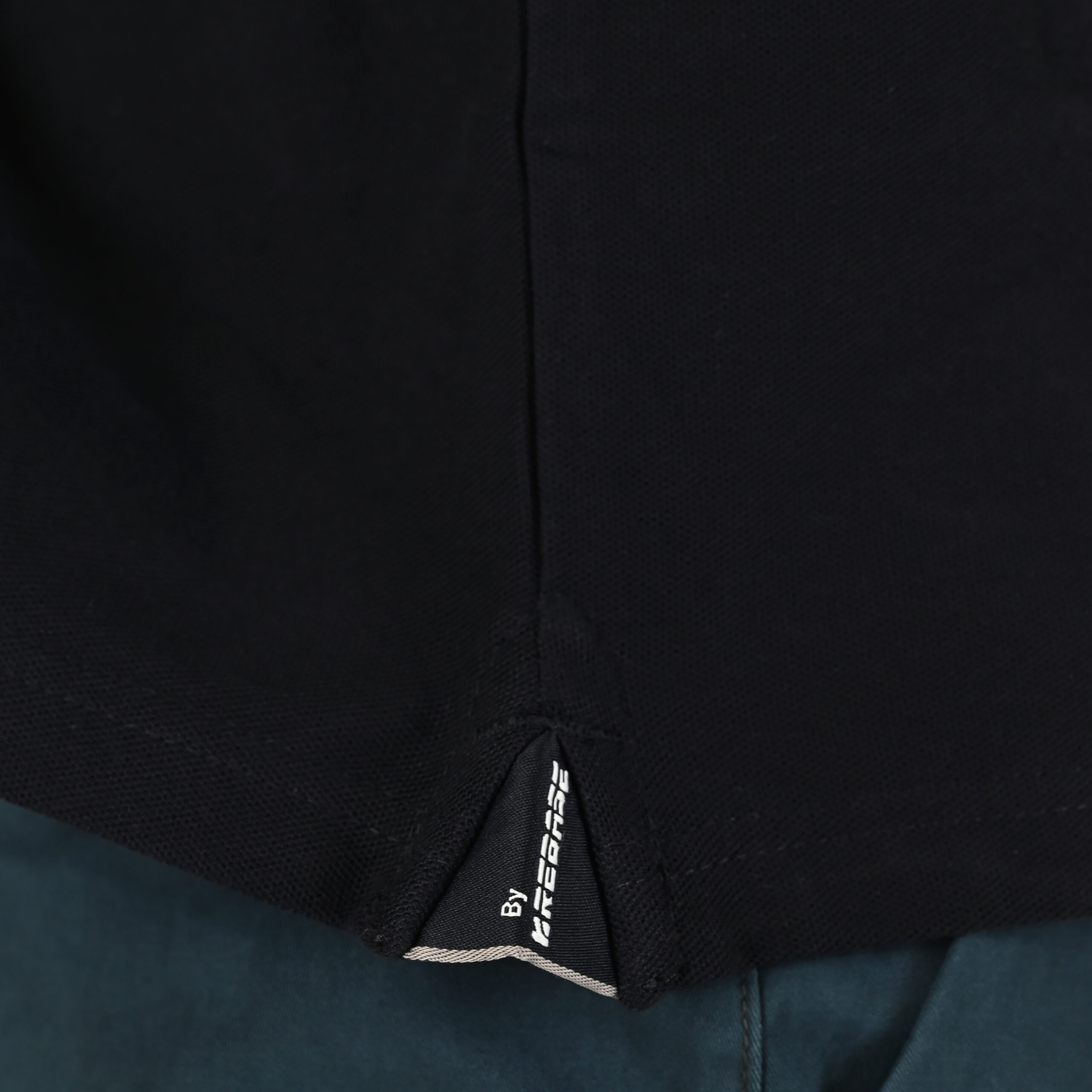 262RPS-3091 POLO PIQUE BLACK - Image 7