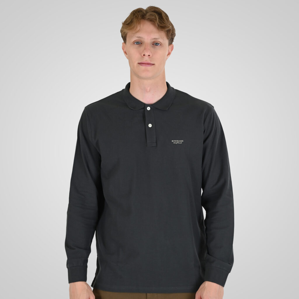 262RPS-3091 POLO PIQUE DK KHAKI