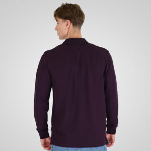 262RPS-3091 POLO PIQUE DK RASPBERRY - Image 4