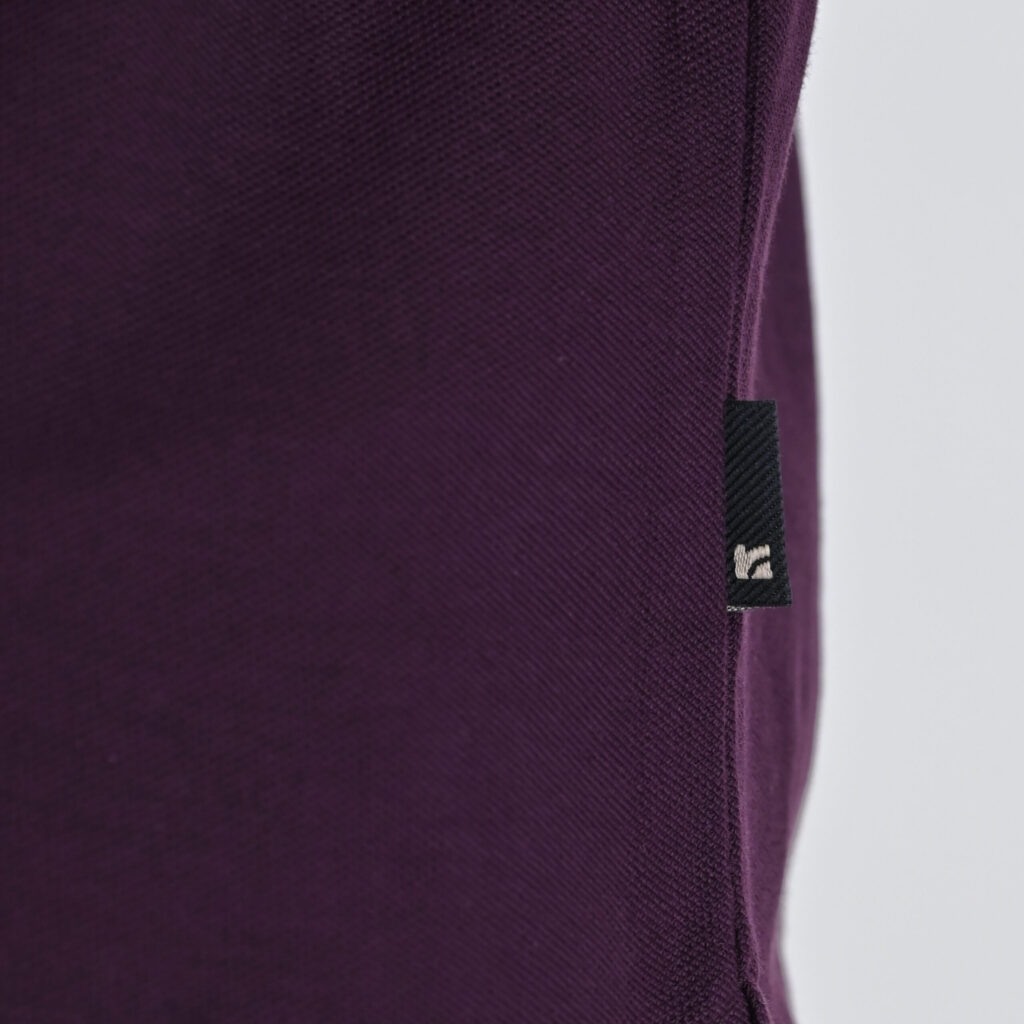 262RPS-3091 POLO PIQUE DK RASPBERRY