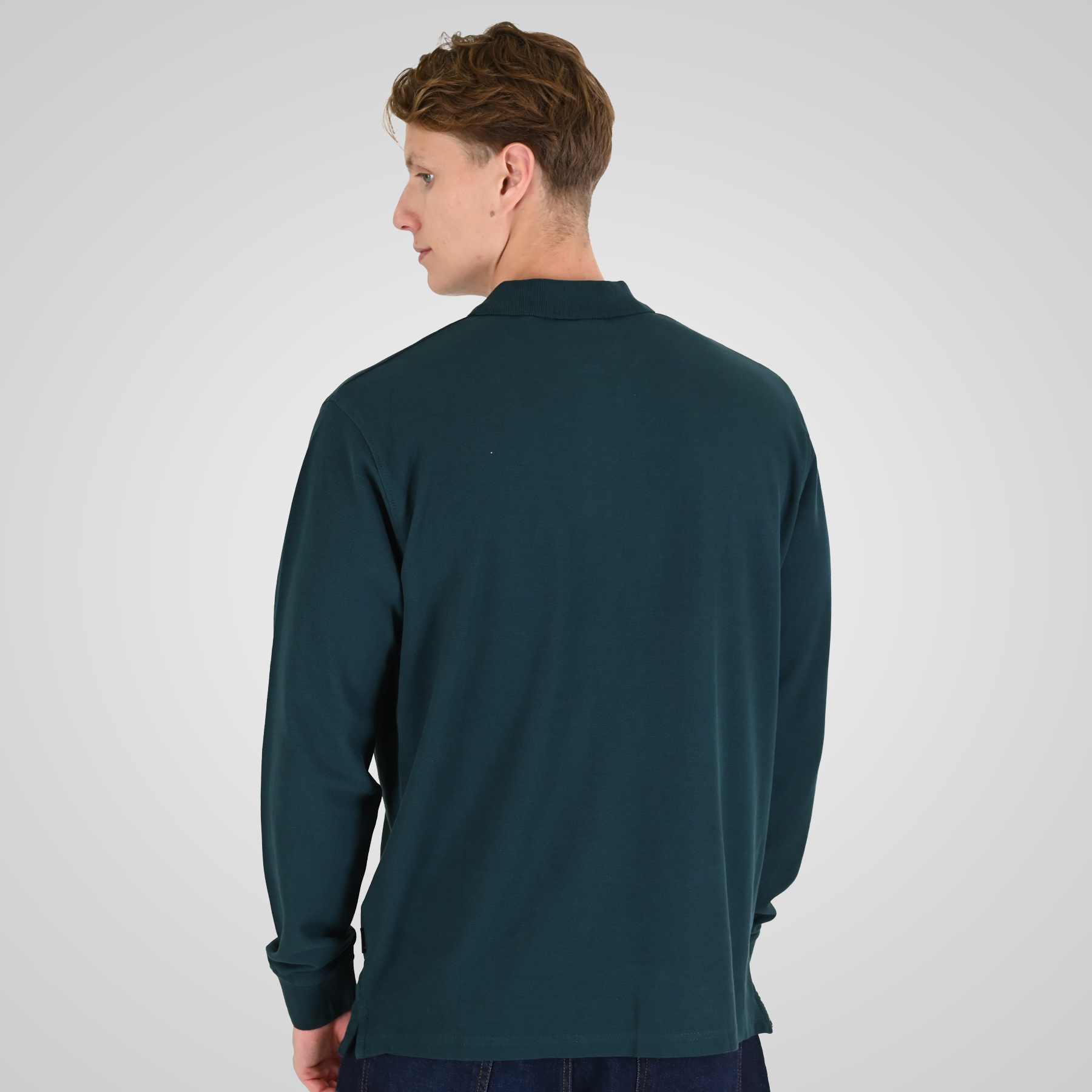262RPS-3091 POLO PIQUE FOREST GREEN - Image 4